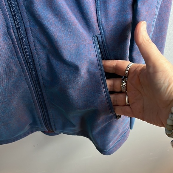 TITIKA Athletic Zip Up Iridescent Jacket Size Small - Picture 4 of 10